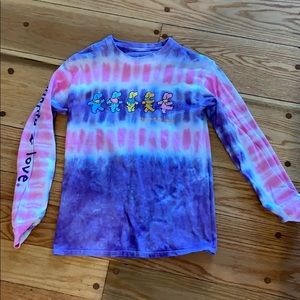 Puppie Love S Tie Dye Long Sleeve